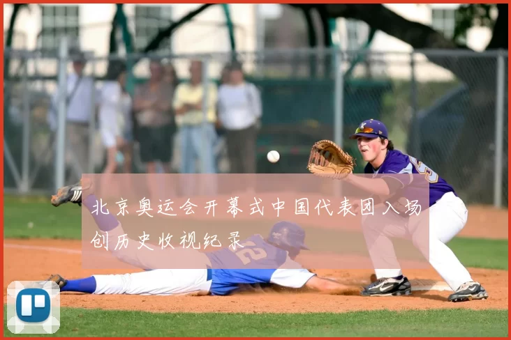 北京奥运会开幕式中国代表团入场创历史收视纪录