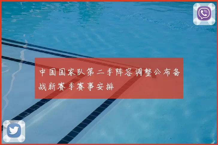 中国国家队第二季阵容调整公布备战新赛季赛事安排